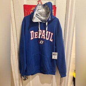 New DePaul University Hoodie Size XL